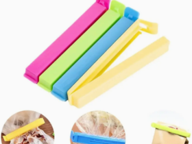 Cierre de bolsas x 4 de colores