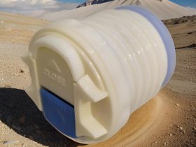 TAPÓN CON TAPA BLANCO Y CELESTE