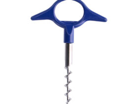 Sacacorchos tirabuzón en acero y color