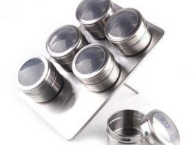 ESPECIEROS IMANTADOS 6 FRASCOS