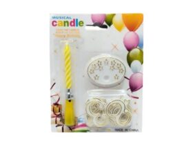 VELA MUSICAL CON NÚMEROS