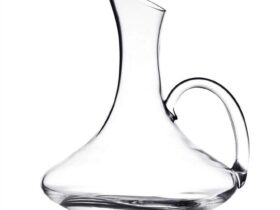 Decantador de vidrio en caja