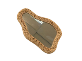 ESPEJO IRREGULAR BORDE DE MIMBRE