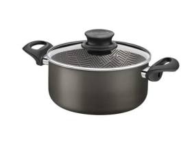 CACEROLA PARIS NEGRA 28 CON ASAS 28524/6