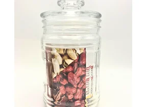 FRASCO GALLETAS  DE VIDRIO 800ML