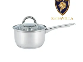CACEROLA CON CABO ACERO TRIPLE FONDO