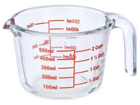 JARRA MEDIDORA 500ML VIDRIO